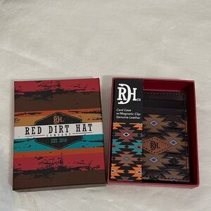 Red Dirt Hat Co. Aztec Card Case